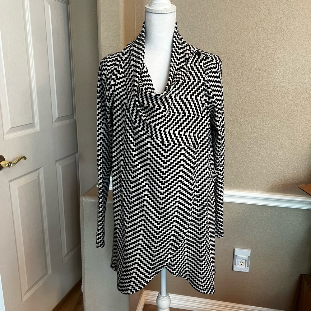 Cowl or cardigan sweater